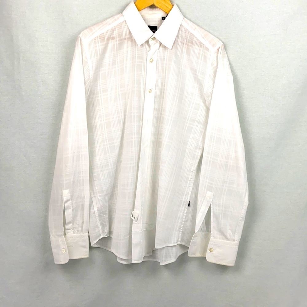 White Boss Men’s Medium Dress Shirt